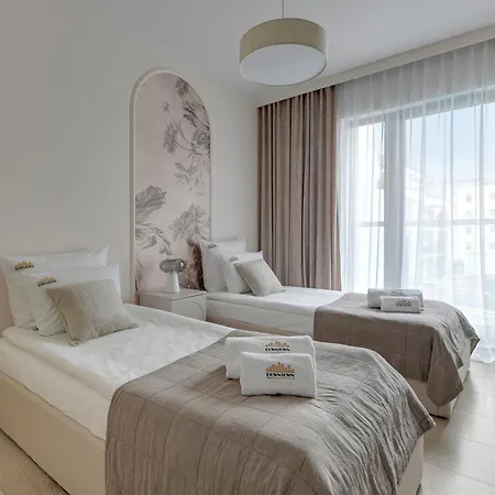 Waterlane Riverside - Spa, Pool, Gym & Parking By Downtown Apartments Gdansk Exterior foto