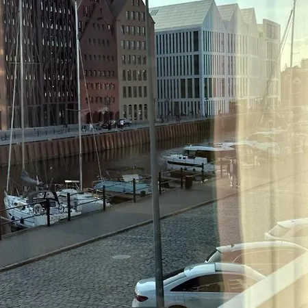 Waterlane Riverside - Spa, Pool, Gym & Parking By Downtown Apartments Gdansk Exterior foto